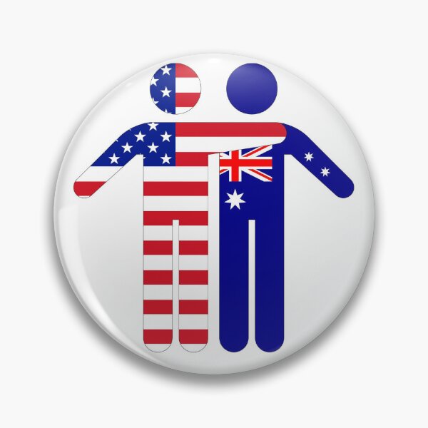 Item preview, Australia and American alliance forever designed and sold by ThundRDownunder.