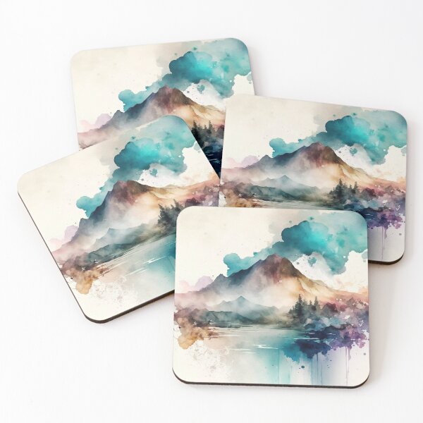 Item preview, Relaxing Watercolor #262 designed and sold by Avocado Design Studio.