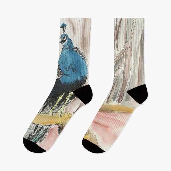 Item preview, Peafowl sitting on his perch designed and sold by LymphomaLass.