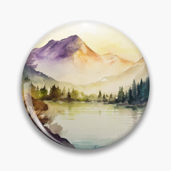 Item preview, Relaxing Watercolor #264 designed and sold by Avocado Design Studio.