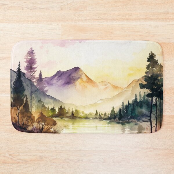 Item preview, Relaxing Watercolor #264 designed and sold by Avocado Design Studio.