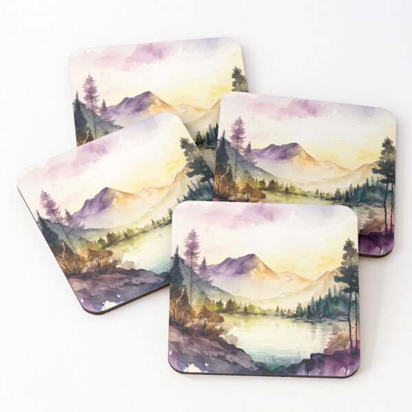 Item preview, Relaxing Watercolor #264 designed and sold by Avocado Design Studio.