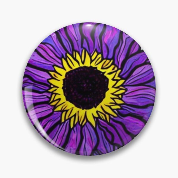 Item preview, Purple Sunflower Bud 11 designed and sold by CheeseBlueprint.
