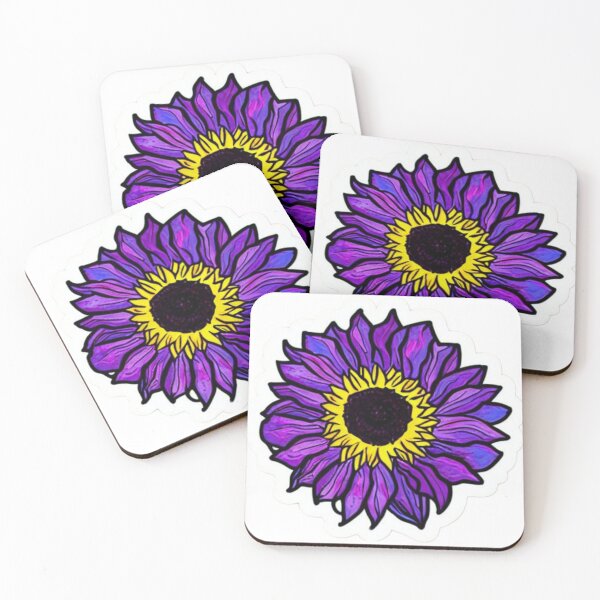 Item preview, Purple Sunflower Bud 11 designed and sold by CheeseBlueprint.