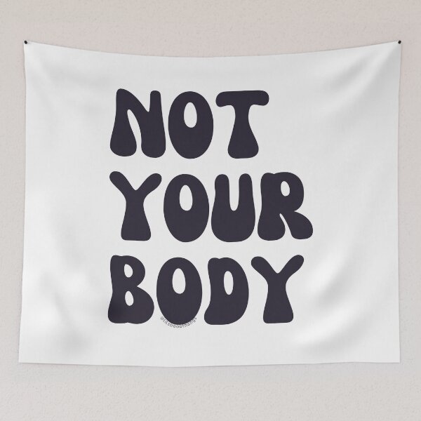 Item preview, Not your body. v9 | @lilsboobthangs designed and sold by lilsboobthangs.