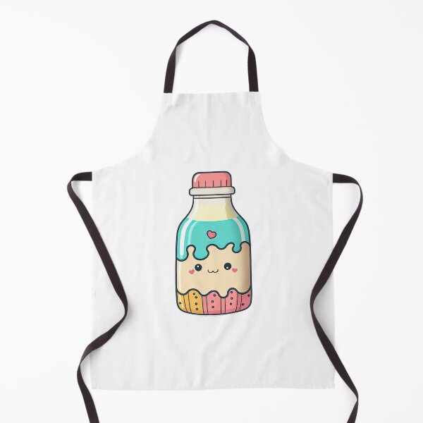 Item preview, Cute Milk Bottle Dairy Free For Milk Tea and Milkshake Delicious Strawberry and Vanilla Chocolate Flavors designed and sold by ultra-cute.