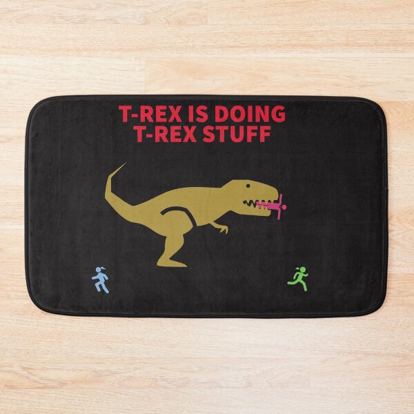 Item preview, T-REX IS DOING T-REX STUFF designed and sold by TechLaughs.