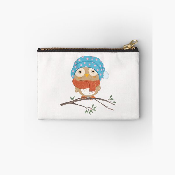 Item preview, Cute Winter Owl designed and sold by HappyLifeCreate.