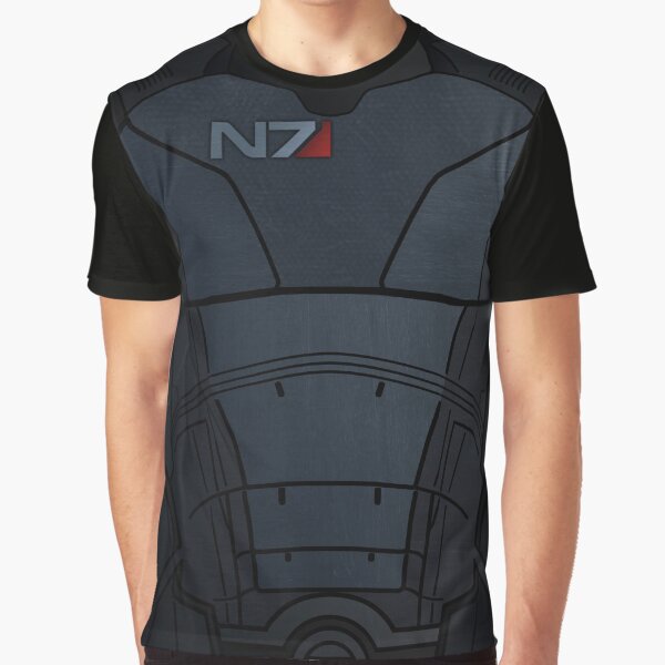 Vista previa del artículo con la obra «Mass Effect - Comandante Shepard Armor», diseñado y vendido por KKcreative.
