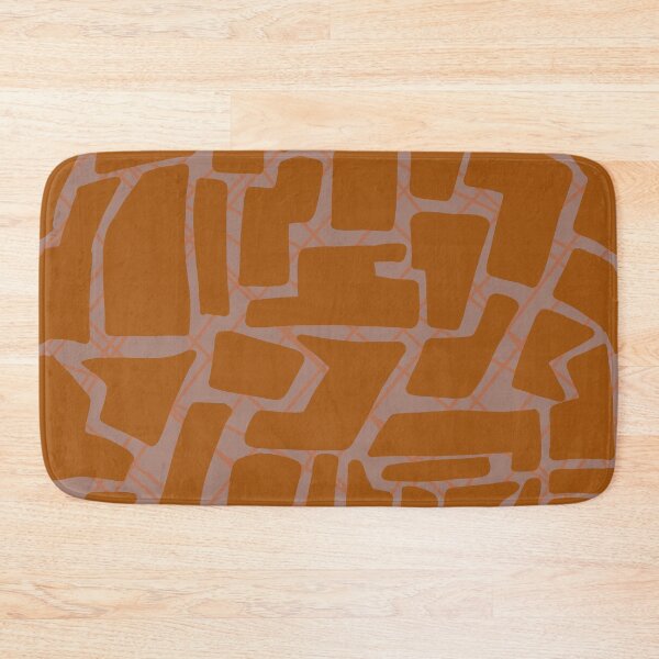 Item preview, Rusty Orange Mosaic Pattern Design designed and sold by NancyMerkle.