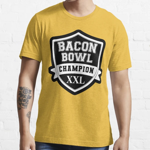 Super Bacon Bowl Champion XXL Essential T-Shirt for Sale by electrovista