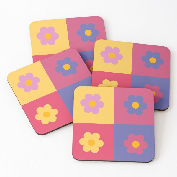 Item preview, Colour Block Flower Power designed and sold by ebcameron.