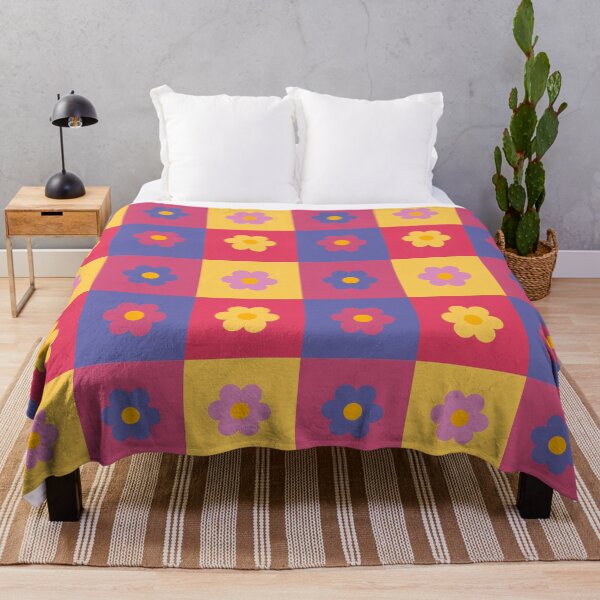 Item preview, Colour Block Flower Power designed and sold by ebcameron.