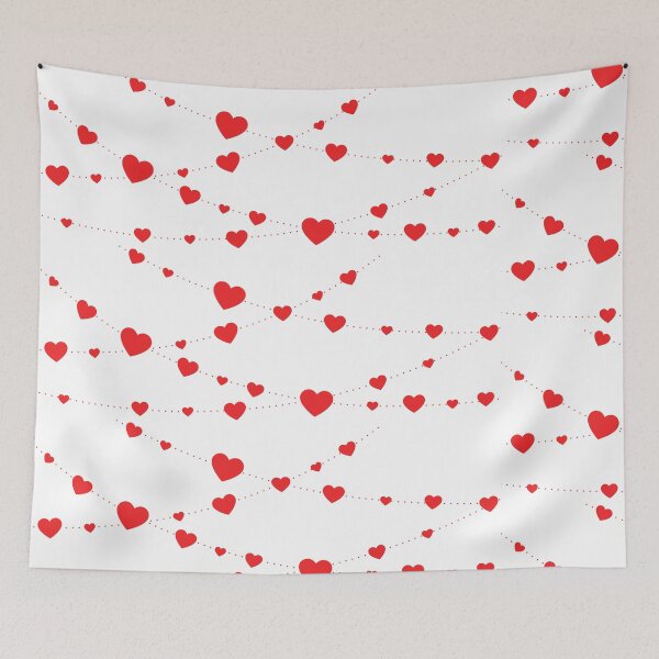 Item preview, Hearts strung along designed and sold by kimberpix.
