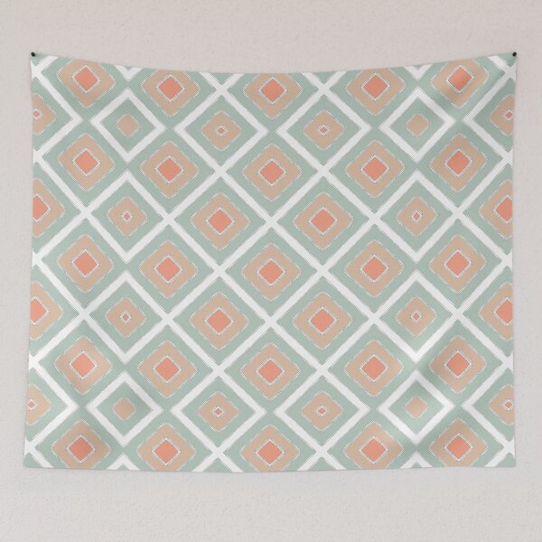 Item preview, Resort Collection Carribean Tropic Colorful Green and Orange designed and sold by fairy-taler.