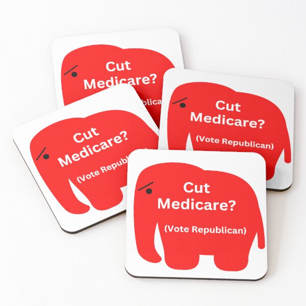 Item preview, Cut Medicare?, vote republican designed and sold by dreamerv3.