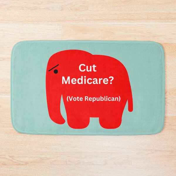 Item preview, Cut Medicare?, vote republican designed and sold by dreamerv3.