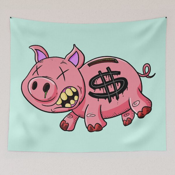 Item preview, piggy bank designed and sold by Bunkwaa.