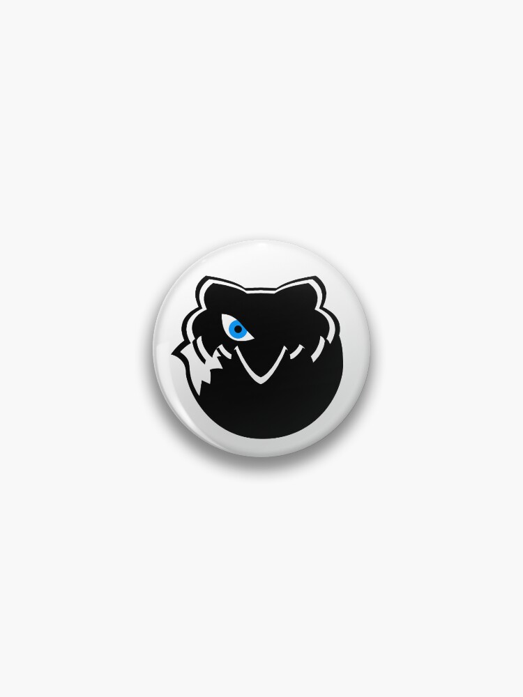 Thumbnail 1 of 3, Pin, Bad Silverfox, Logo designed and sold by BADSILVERFOX.