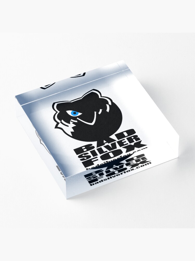 Thumbnail 3 of 5, Acrylic Block, Bad Silverfox, Logo designed and sold by BADSILVERFOX.