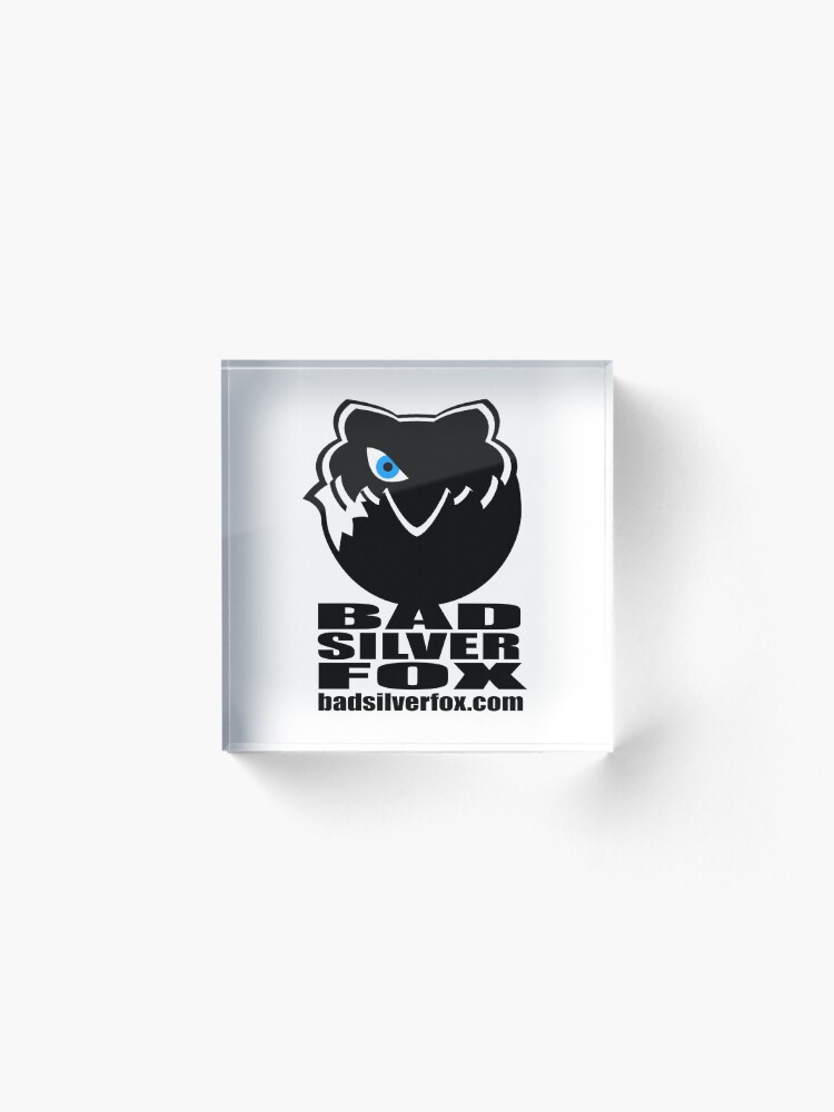 Thumbnail 2 of 5, Acrylic Block, Bad Silverfox, Logo designed and sold by BADSILVERFOX.