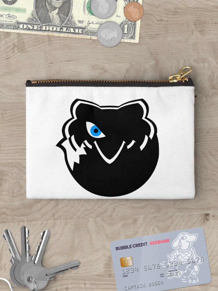 Thumbnail 3 of 4, Zipper Pouch, Bad Silverfox, Logo designed and sold by BADSILVERFOX.