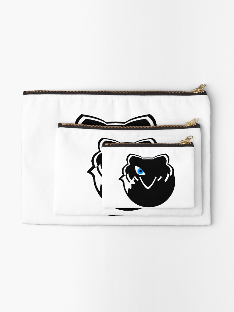 Thumbnail 2 of 4, Zipper Pouch, Bad Silverfox, Logo designed and sold by BADSILVERFOX.