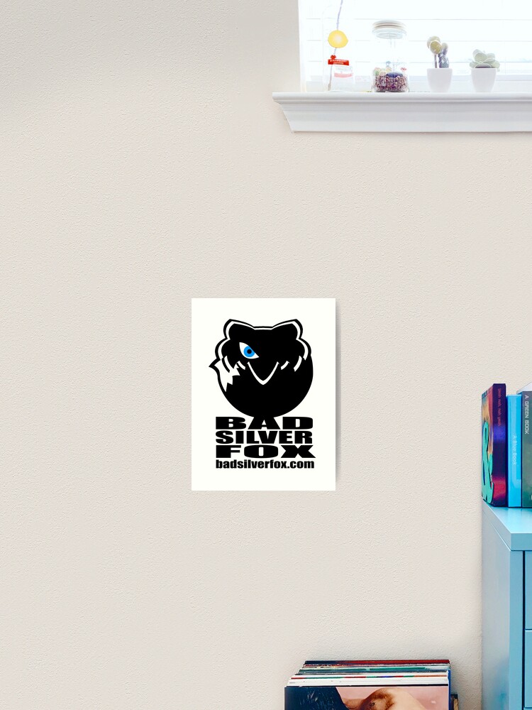 Thumbnail 2 of 3, Art Print, Bad Silverfox, Logo designed and sold by BADSILVERFOX.