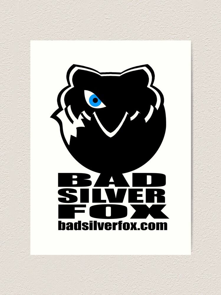 Thumbnail 1 of 3, Art Print, Bad Silverfox, Logo designed and sold by BADSILVERFOX.