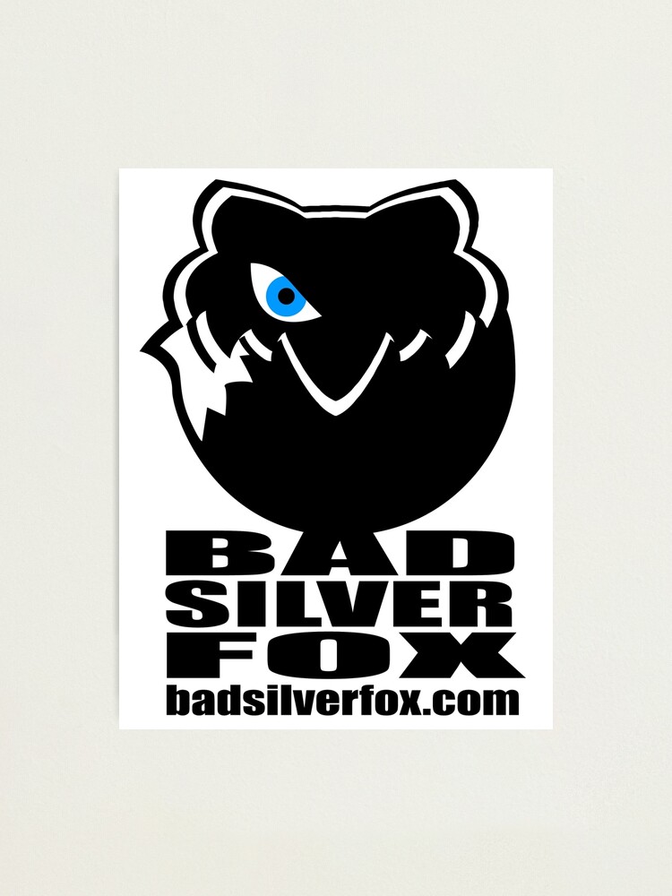 Thumbnail 1 of 3, Photographic Print, Bad Silverfox, Logo designed and sold by BADSILVERFOX.