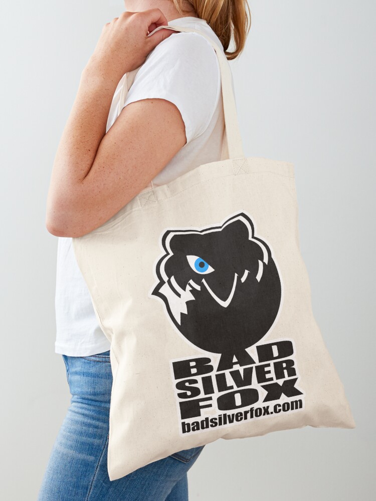 Thumbnail 1 of 5, Tote Bag, Bad Silverfox, Logo designed and sold by BADSILVERFOX.