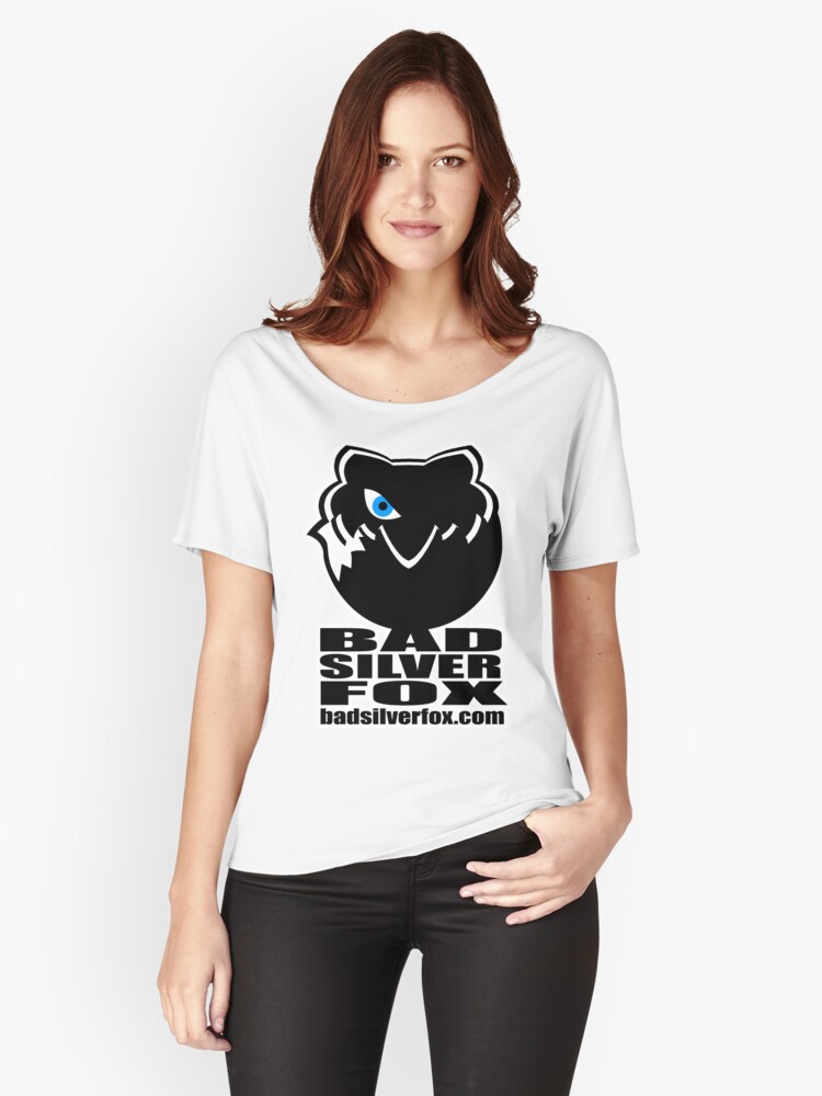 Thumbnail 1 of 3, Relaxed Fit T-Shirt, Bad Silverfox, Logo designed and sold by BADSILVERFOX.