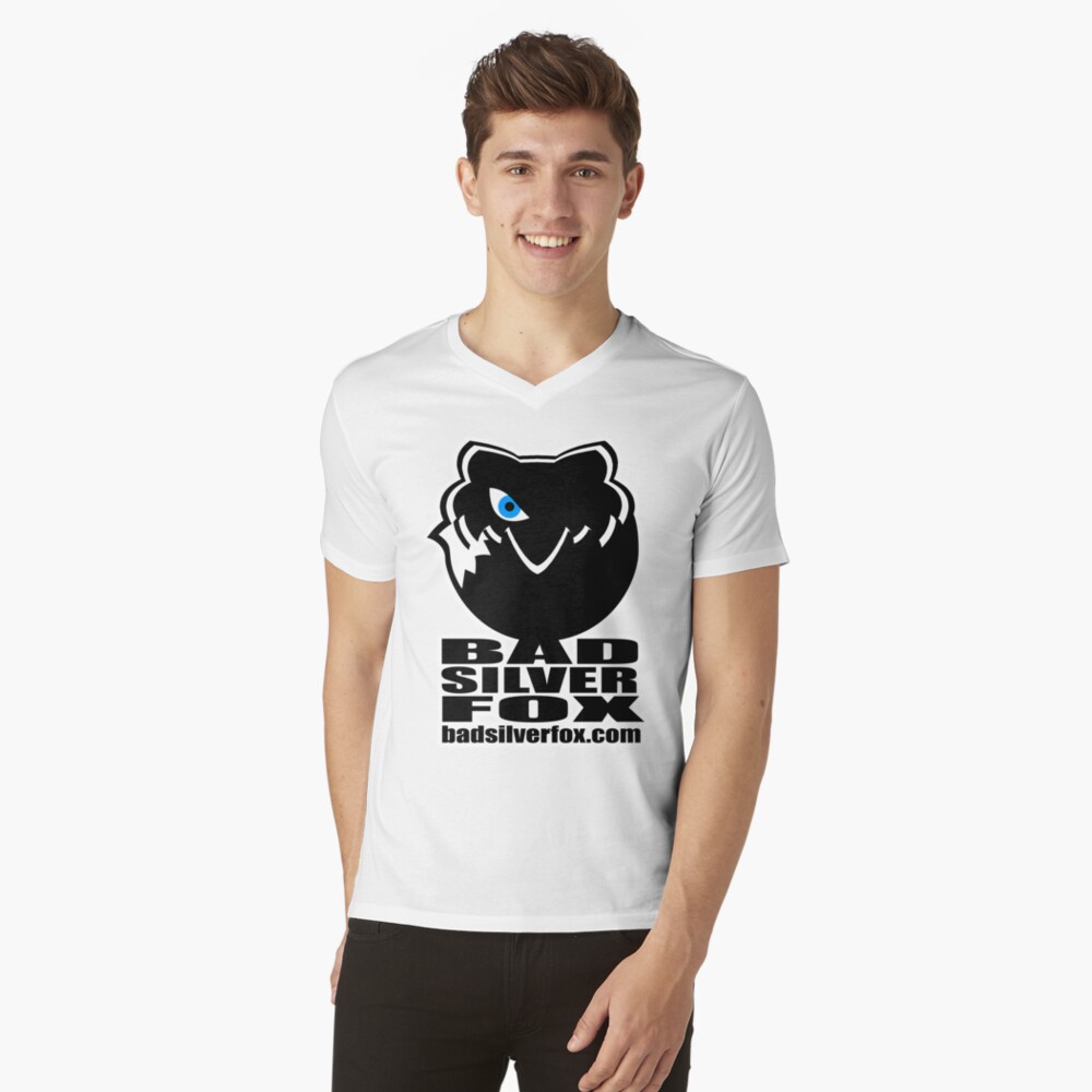 Item preview, V-Neck T-Shirt designed and sold by BADSILVERFOX.
