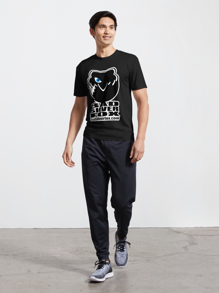 Thumbnail 5 of 7, Active T-Shirt, Bad Silverfox, Logo designed and sold by BADSILVERFOX.