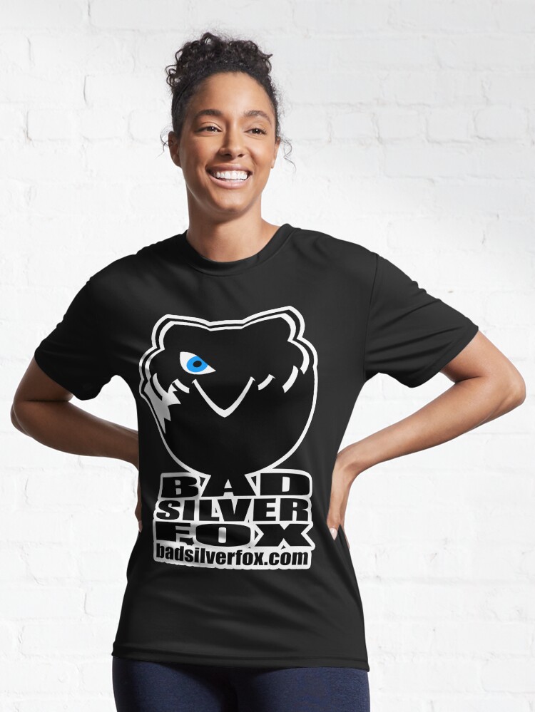 Thumbnail 6 of 7, Active T-Shirt, Bad Silverfox, Logo designed and sold by BADSILVERFOX.
