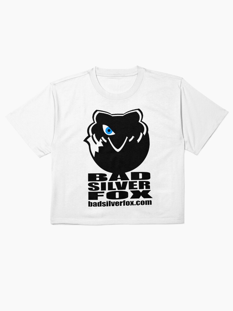 Thumbnail 2 of 4, Boxy T-Shirt, Bad Silverfox, Logo designed and sold by BADSILVERFOX.