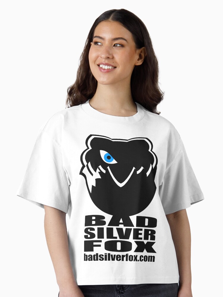 Thumbnail 1 of 4, Boxy T-Shirt, Bad Silverfox, Logo designed and sold by BADSILVERFOX.