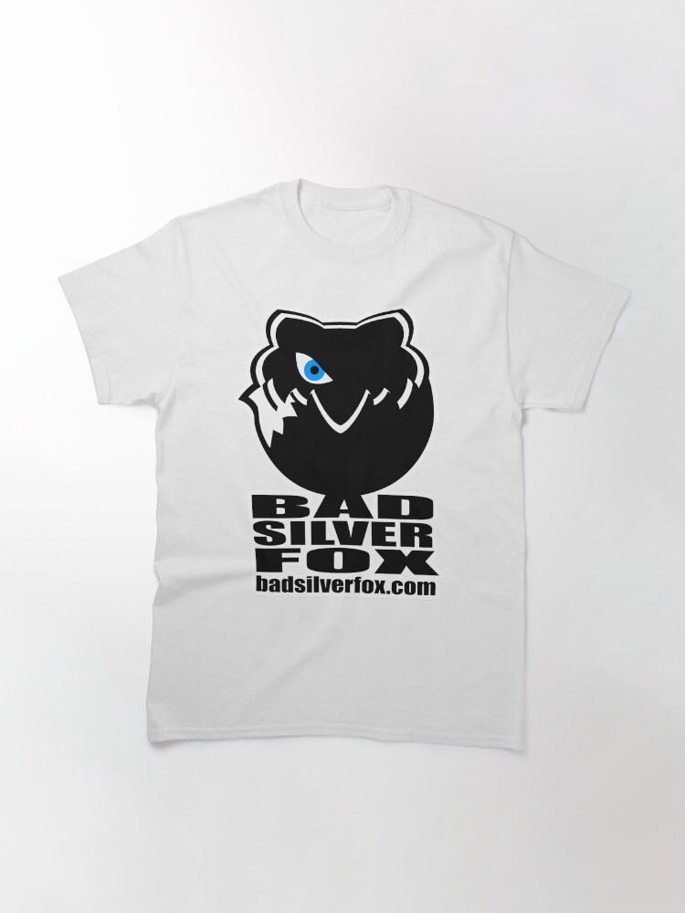 Thumbnail 3 of 7, Classic T-Shirt, Bad Silverfox, Logo designed and sold by BADSILVERFOX.