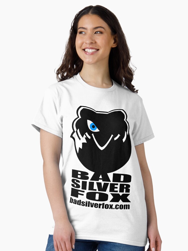 Thumbnail 2 of 7, Classic T-Shirt, Bad Silverfox, Logo designed and sold by BADSILVERFOX.