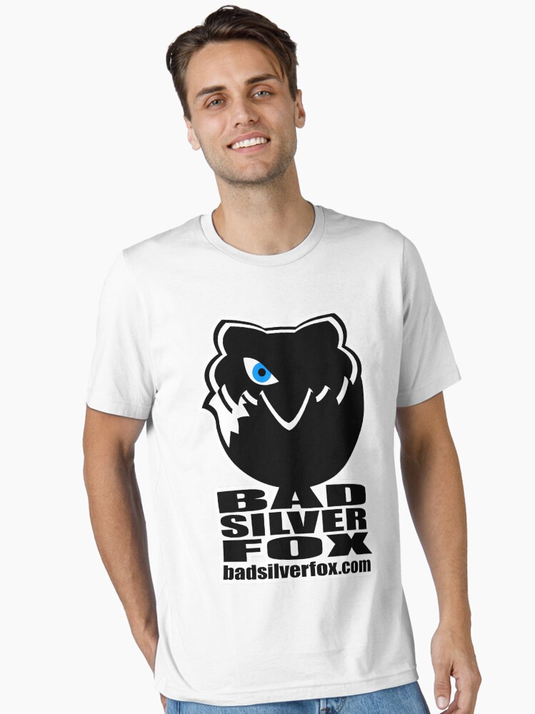 Thumbnail 1 of 7, Essential T-Shirt, Bad Silverfox, Logo designed and sold by BADSILVERFOX.