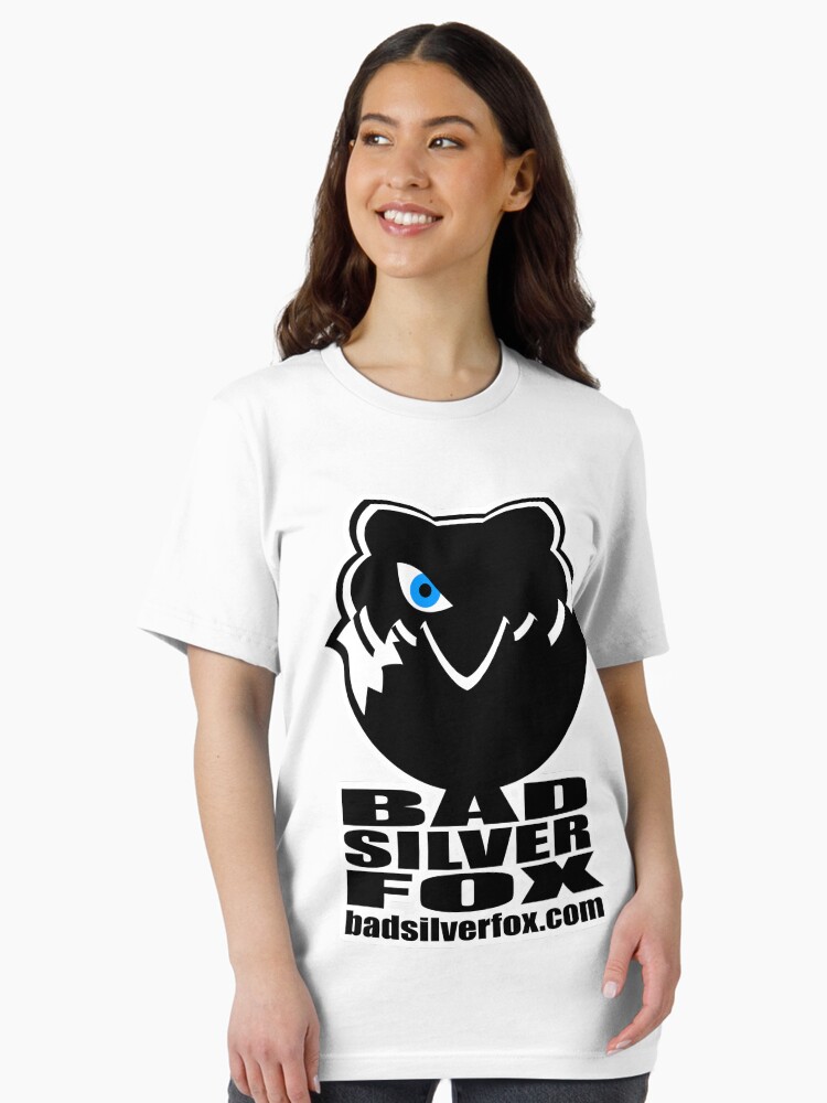 Thumbnail 2 of 7, Essential T-Shirt, Bad Silverfox, Logo designed and sold by BADSILVERFOX.