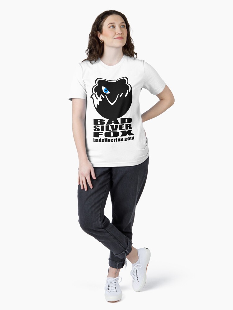 Thumbnail 4 of 7, Essential T-Shirt, Bad Silverfox, Logo designed and sold by BADSILVERFOX.