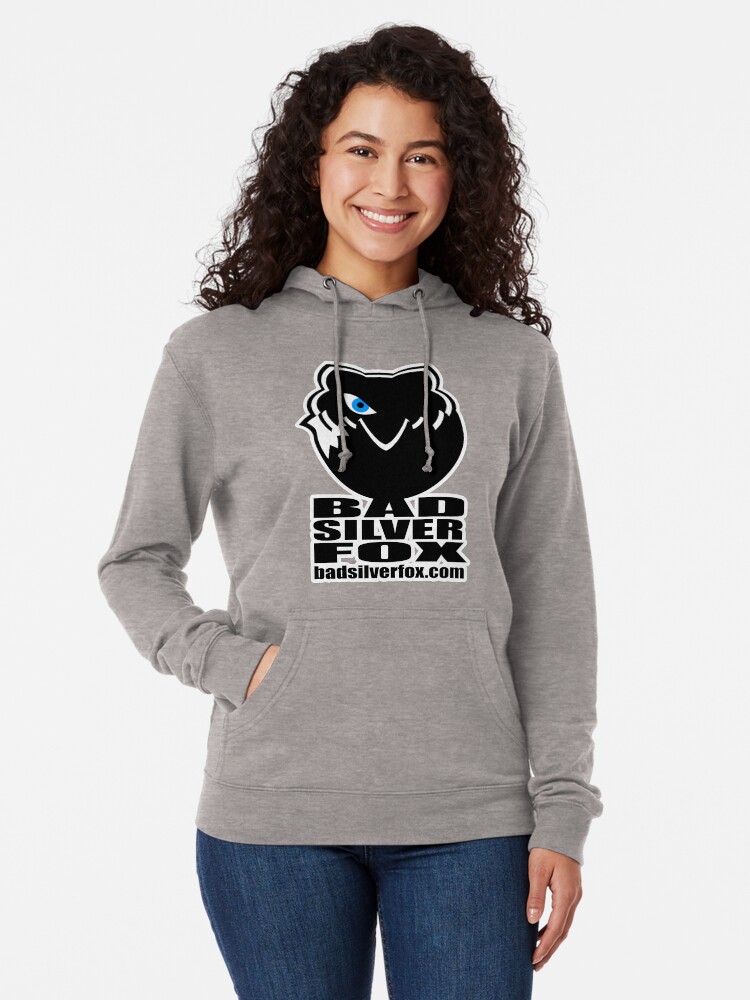 Thumbnail 2 of 5, Lightweight Hoodie, Bad Silverfox, Logo designed and sold by BADSILVERFOX.