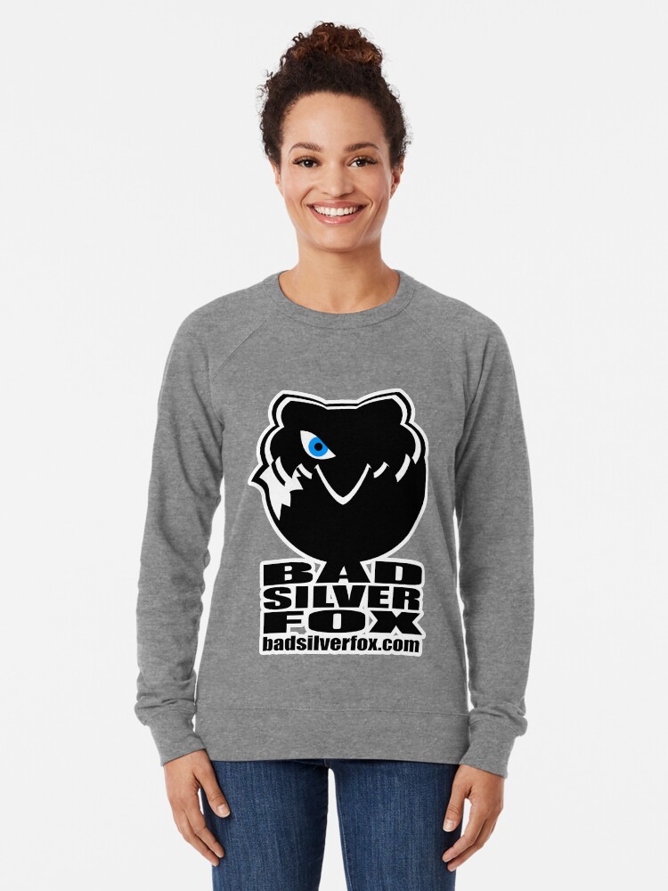 Thumbnail 2 of 5, Lightweight Sweatshirt, Bad Silverfox, Logo designed and sold by BADSILVERFOX.