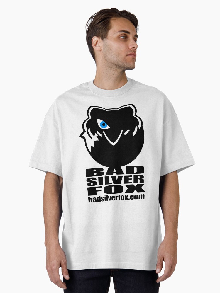 Thumbnail 1 of 7, Oversized T-Shirt, Bad Silverfox, Logo designed and sold by BADSILVERFOX.