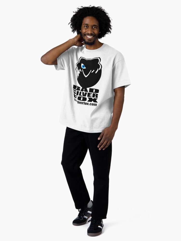 Thumbnail 4 of 7, Oversized T-Shirt, Bad Silverfox, Logo designed and sold by BADSILVERFOX.