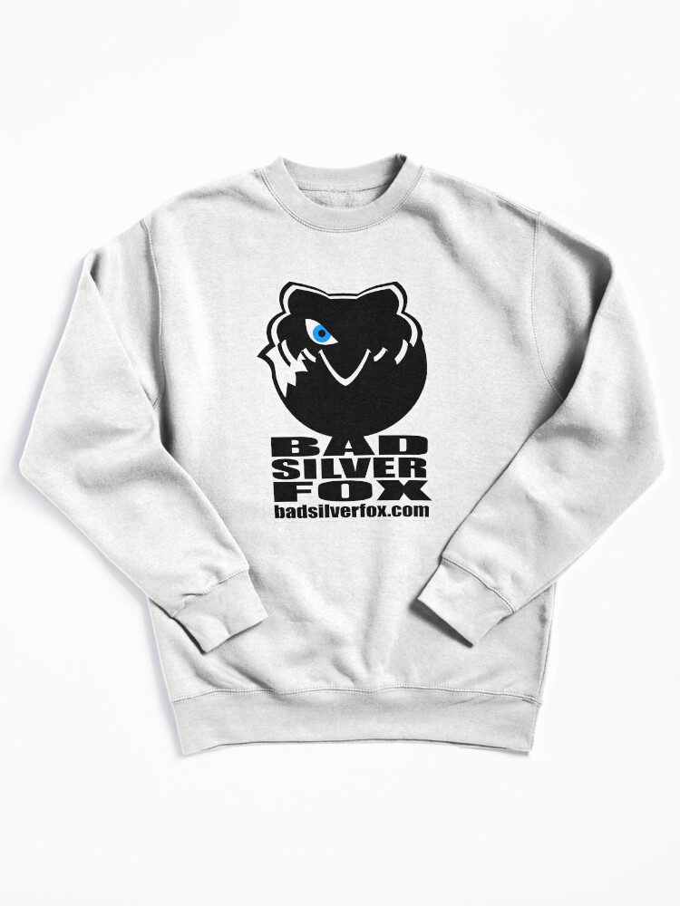 Thumbnail 2 of 7, Pullover Sweatshirt, Bad Silverfox, Logo designed and sold by BADSILVERFOX.