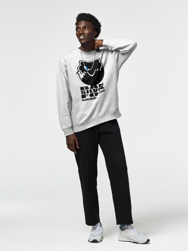 Thumbnail 3 of 7, Pullover Sweatshirt, Bad Silverfox, Logo designed and sold by BADSILVERFOX.