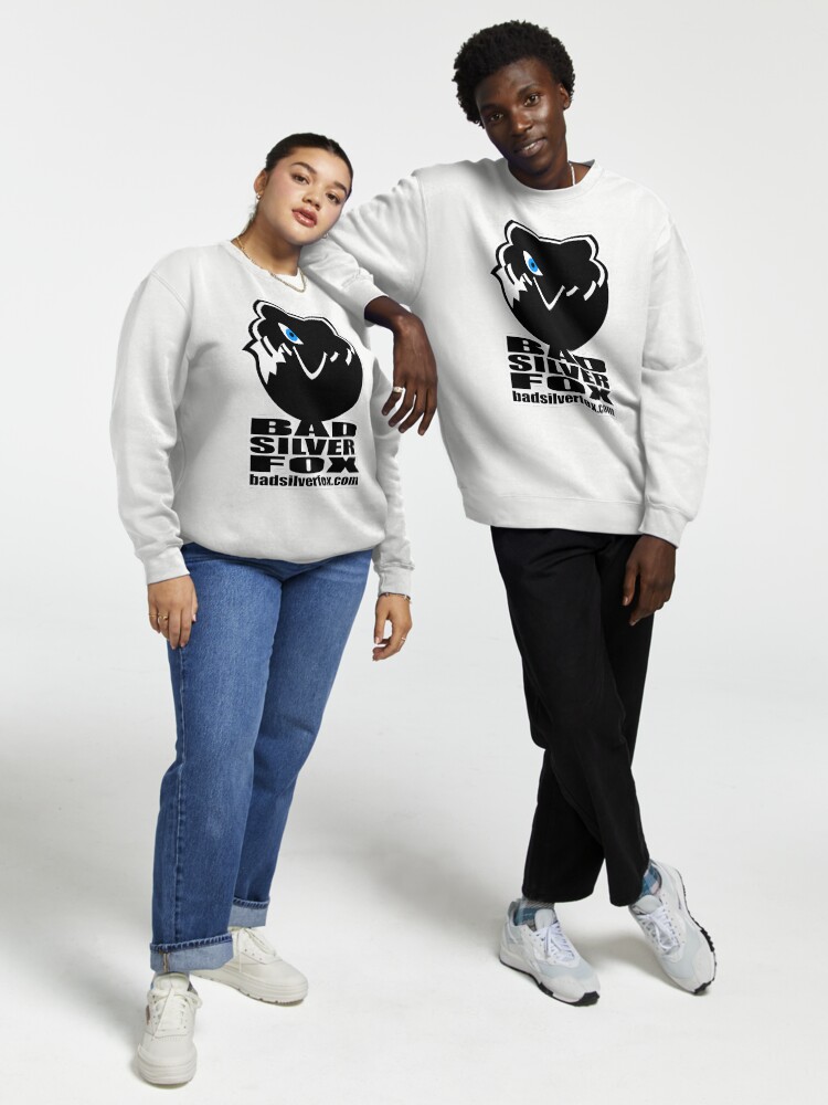 Thumbnail 1 of 7, Pullover Sweatshirt, Bad Silverfox, Logo designed and sold by BADSILVERFOX.
