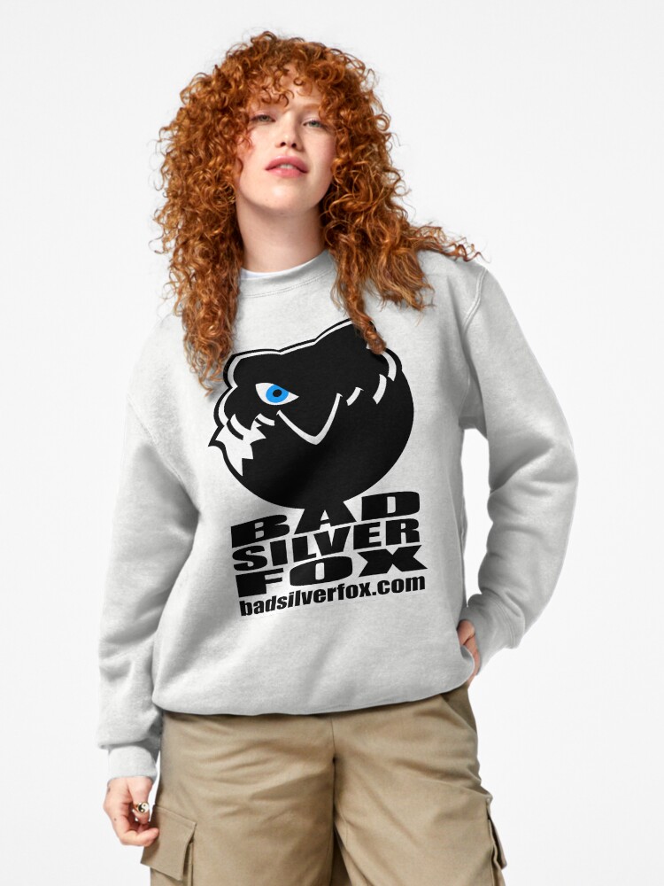 Thumbnail 4 of 7, Pullover Sweatshirt, Bad Silverfox, Logo designed and sold by BADSILVERFOX.